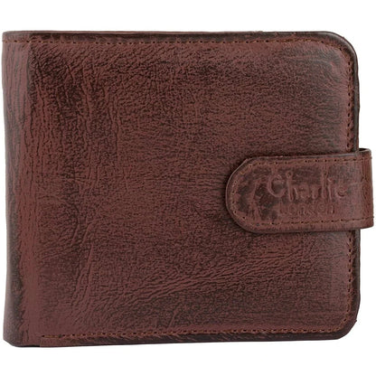 Leather Wallet RFID Trifold Genuine Men's Wallet with Gift Box