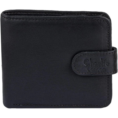 Leather Wallet RFID Trifold Genuine Men's Wallet with Gift Box