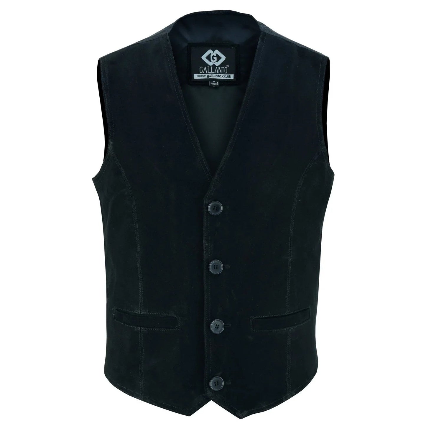 coat button classic leather men vest for motorcycle and casual wear