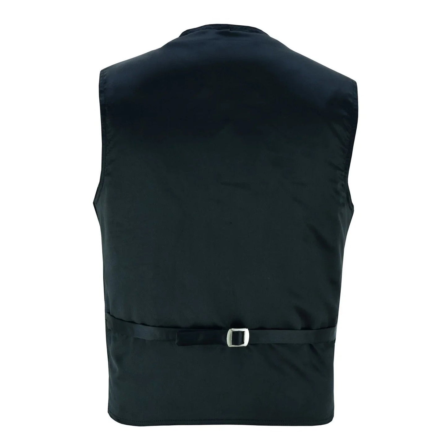 coat button classic leather men vest for motorcycle and casual wear