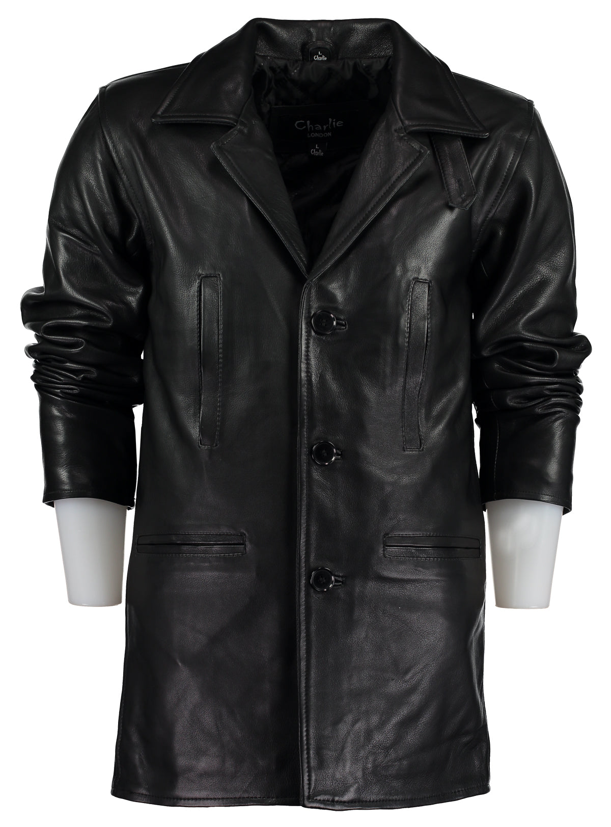 mens leather clothing – max payne inspired leather coat