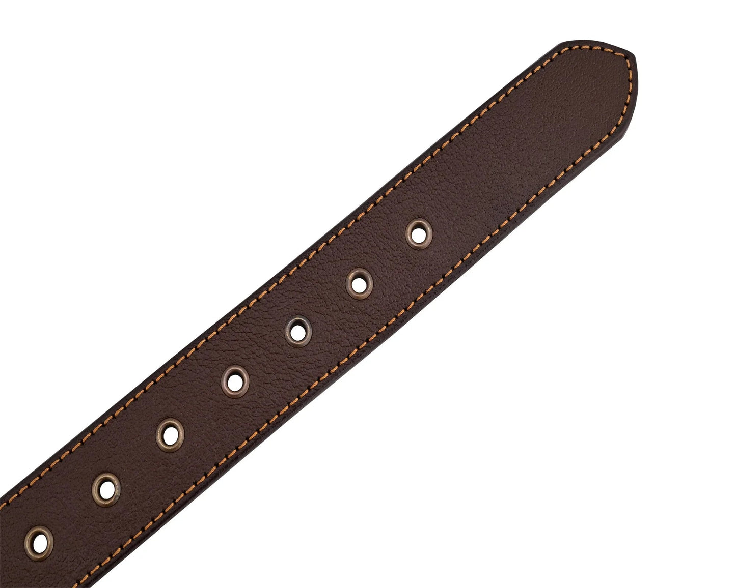 men's belts genuine leather westren skull style belt