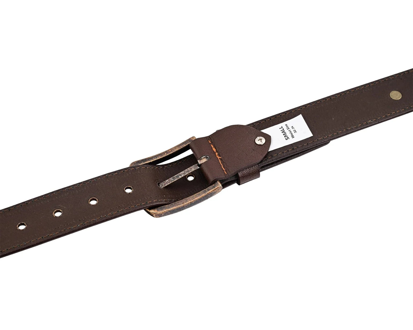 men's belts genuine leather westren skull style belt