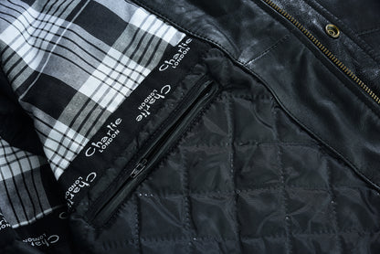 Bristol Leather Bomber Jacket for Men Premium Cowhide Leather