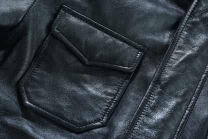 Bristol Leather Bomber Jacket for Men Premium Cowhide Leather