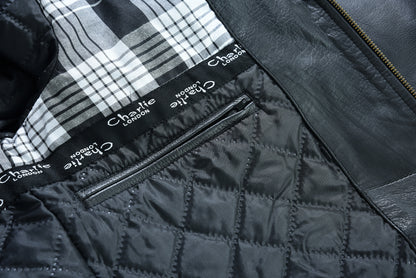 Aberdeen Men's Leather Smart Casual Coat