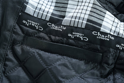Parka Men's  Leather Coats and Jackets In Premium Cowhide Leather