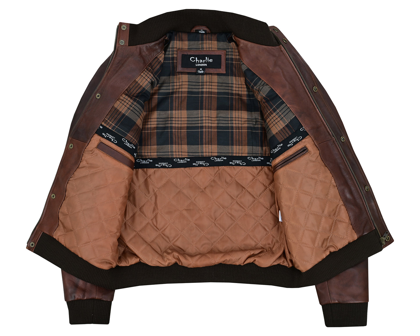 bristol leather bomber jacket for men premium cowhide leather