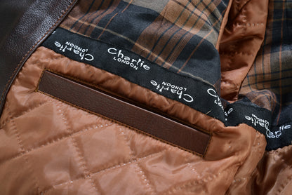 Parka Men's  Leather Coats and Jackets In Premium Cowhide Leather