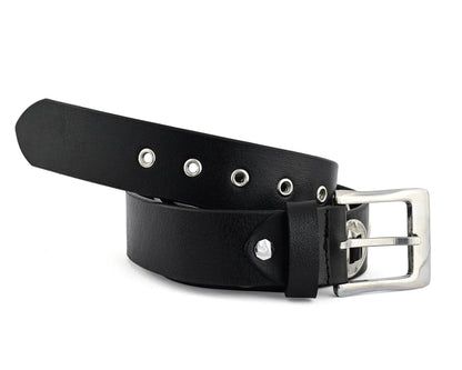 Mens Belts Genuine Leather Western Concho Biker Belt
