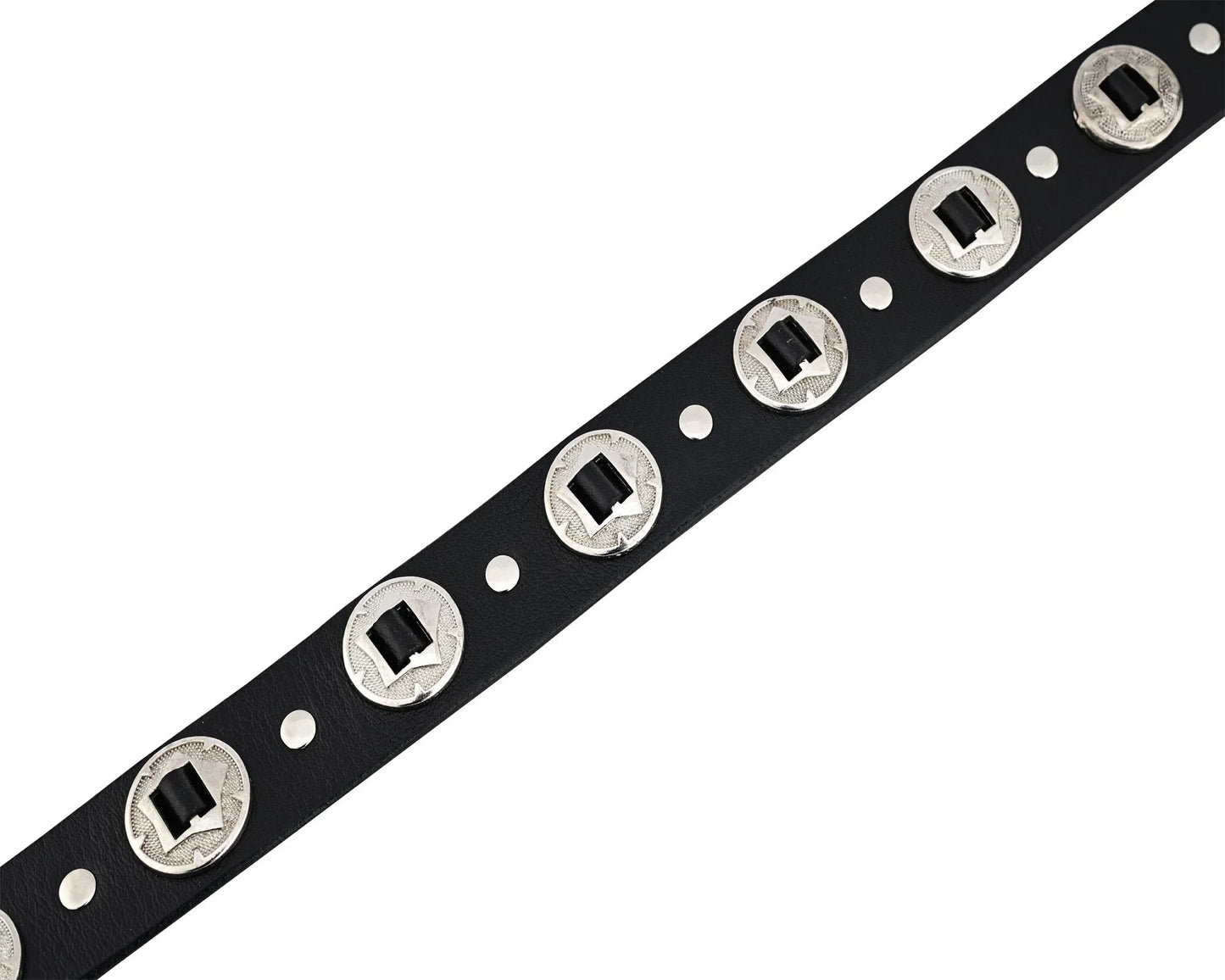 mens belts genuine leather western concho biker belt