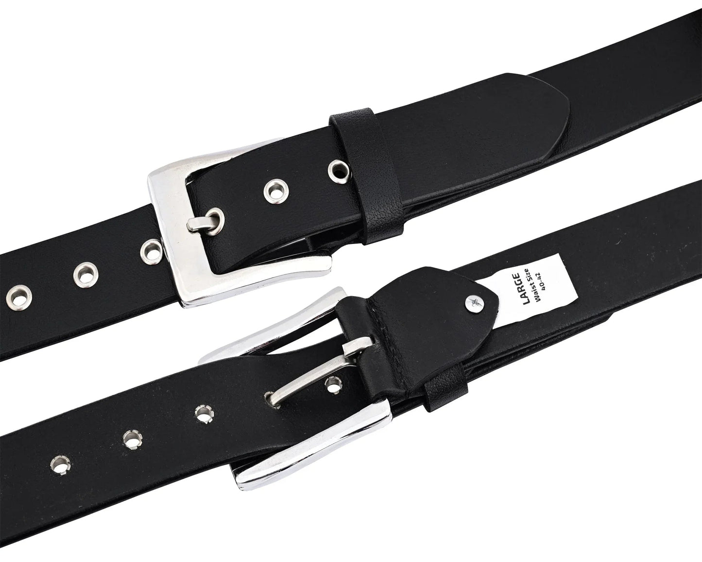 mens belts genuine leather western concho biker belt