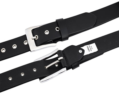 Mens Belts Genuine Leather Western Concho Biker Belt