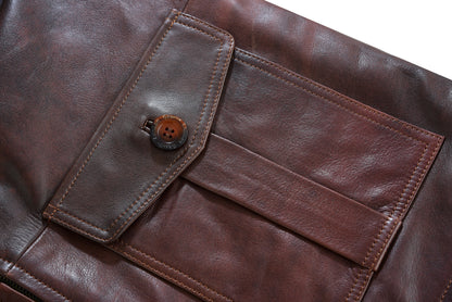 Aberdeen Men's Leather Smart Casual Coat