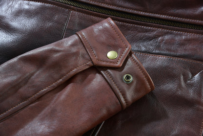 Men's Leather Jackets Colchester Smart Casual Leather Coat