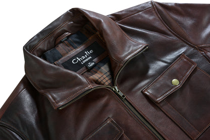 Men's Leather Jackets Colchester Smart Casual Leather Coat