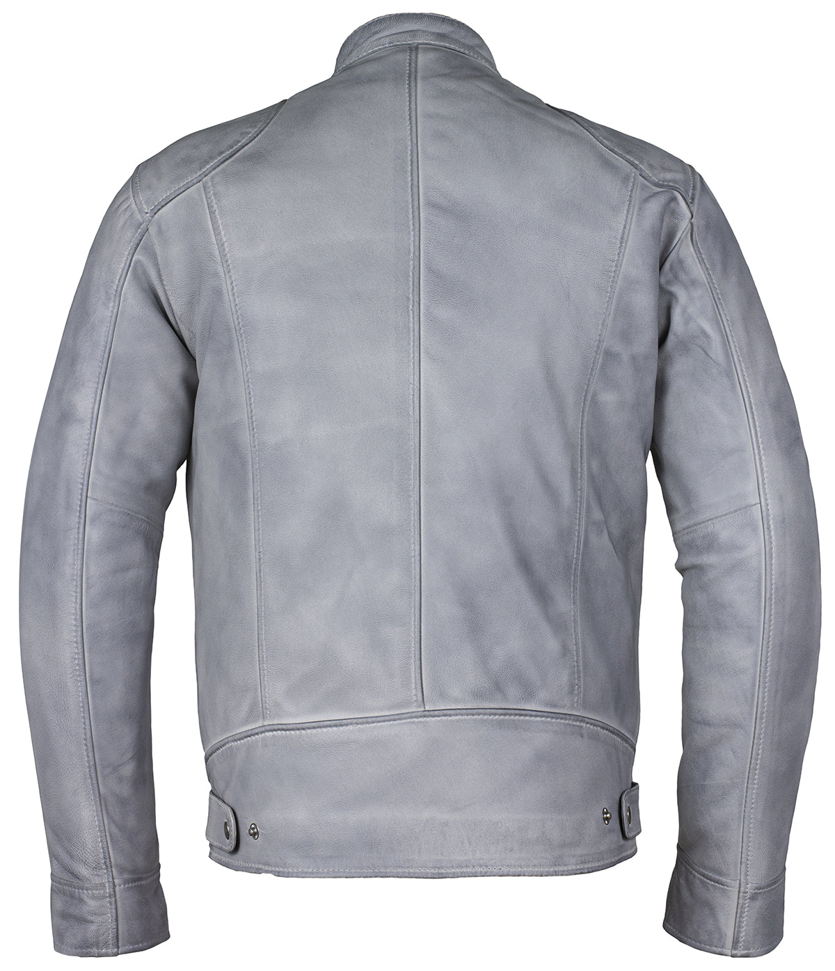 jacket leder – sword slim fit leather cafe racer jacket