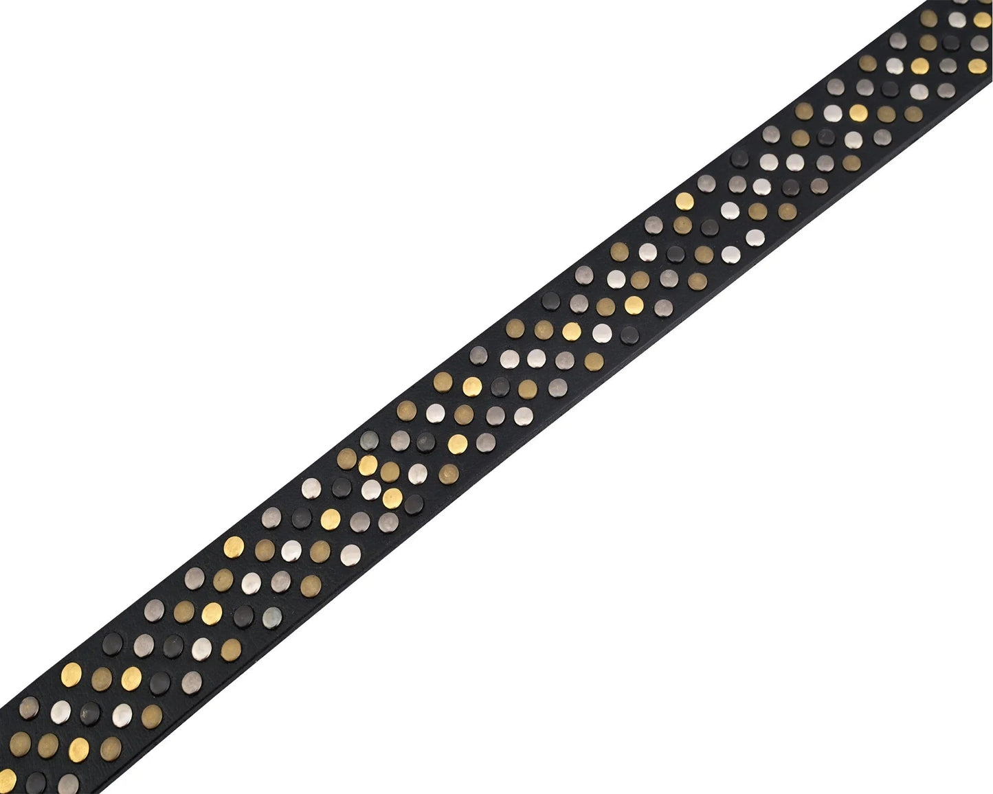 studded belt genuine leather multi rivert belt for jeans by gallanto