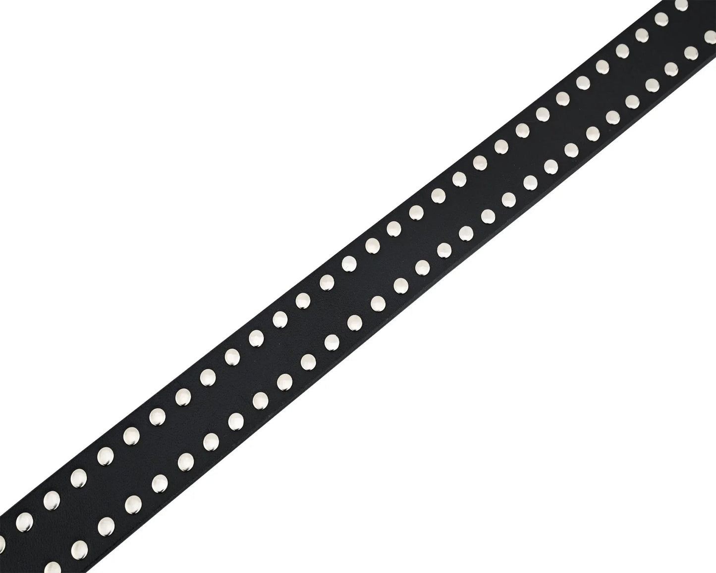 studded belt genuine leather punk goth rivets black buckle belt