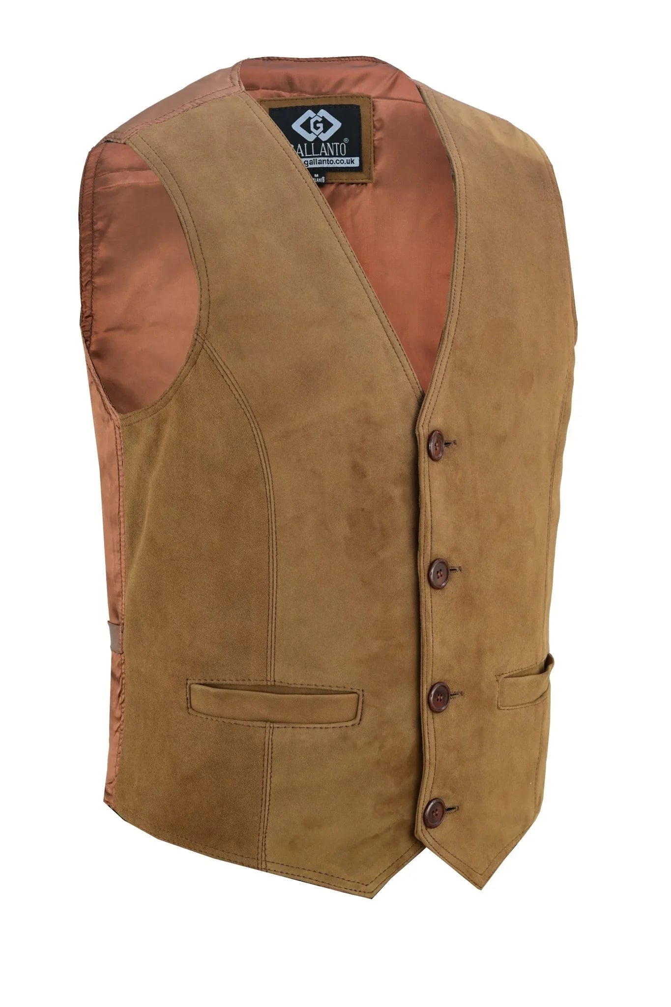 coat button classic leather men vest for motorcycle and casual wear