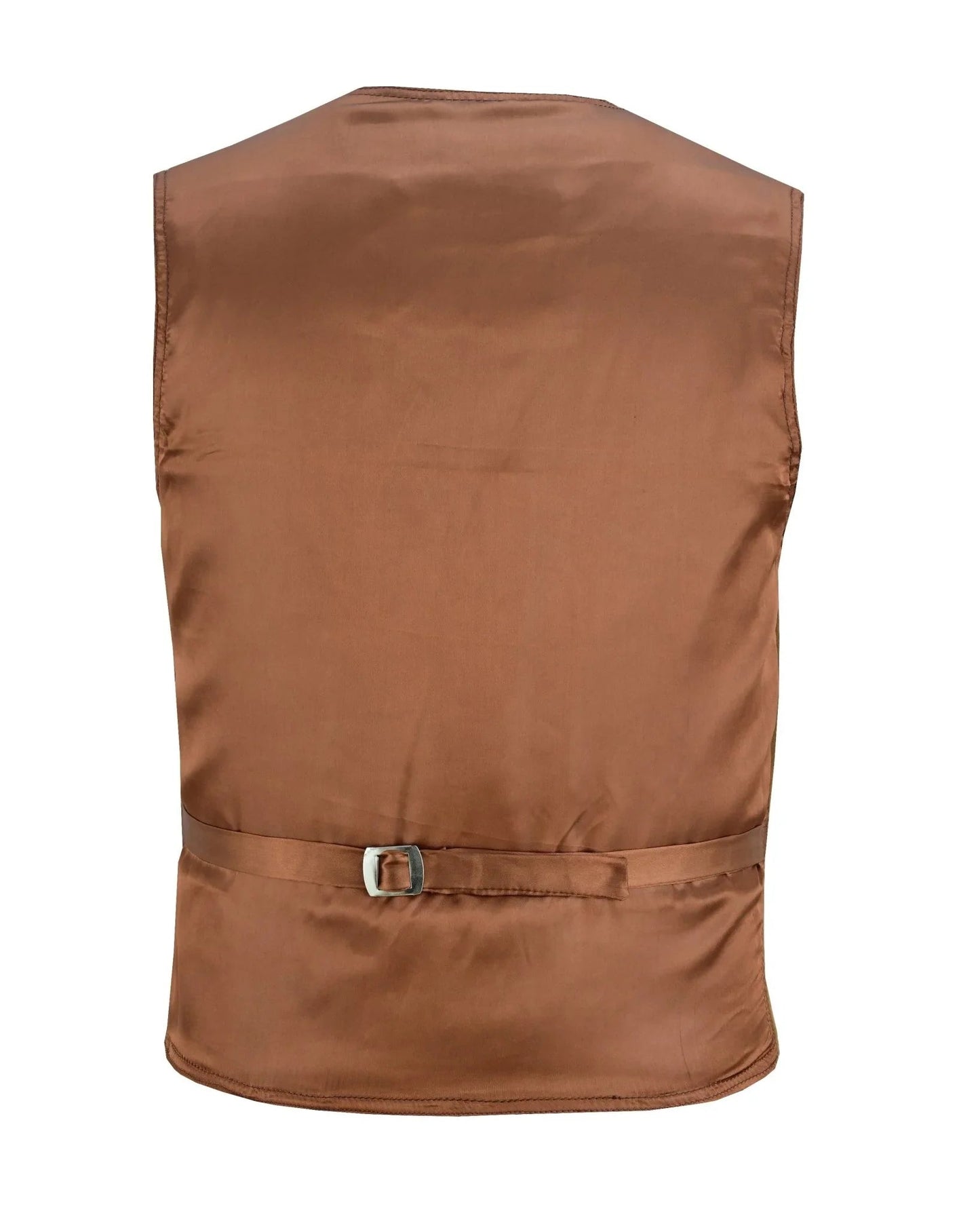 coat button classic leather men vest for motorcycle and casual wear