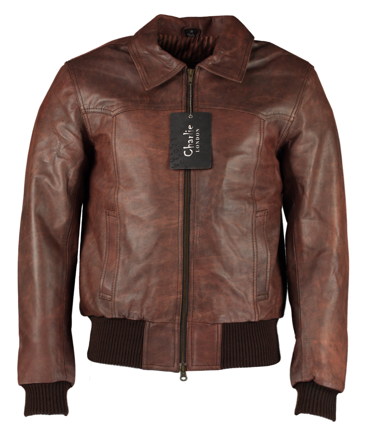 leather bomber jacket the deal genuine cowhide jacket for men