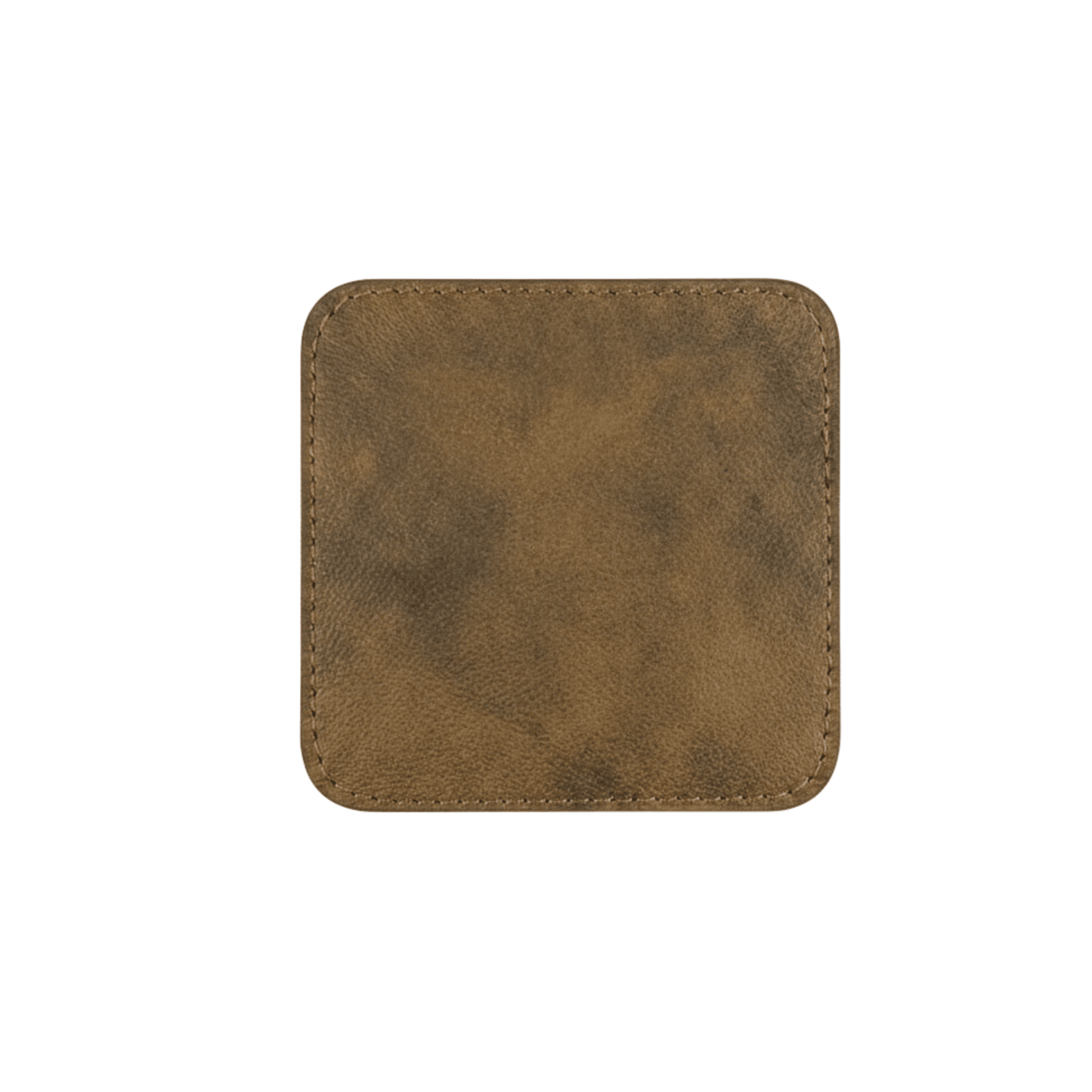 premium leather beverage coasters set of 4 | luxury table mats