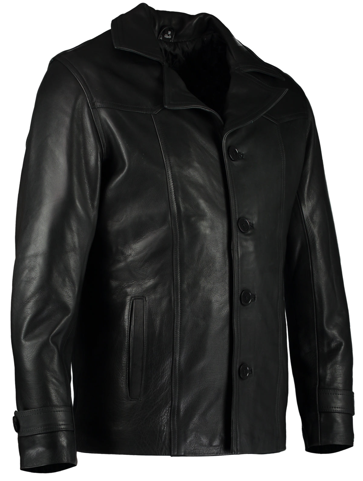 mens leather jackets – cowhide heist antique long coat