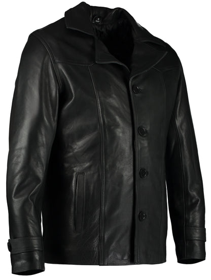 Mens Leather Jackets – Cowhide Heist Antique Long Coat