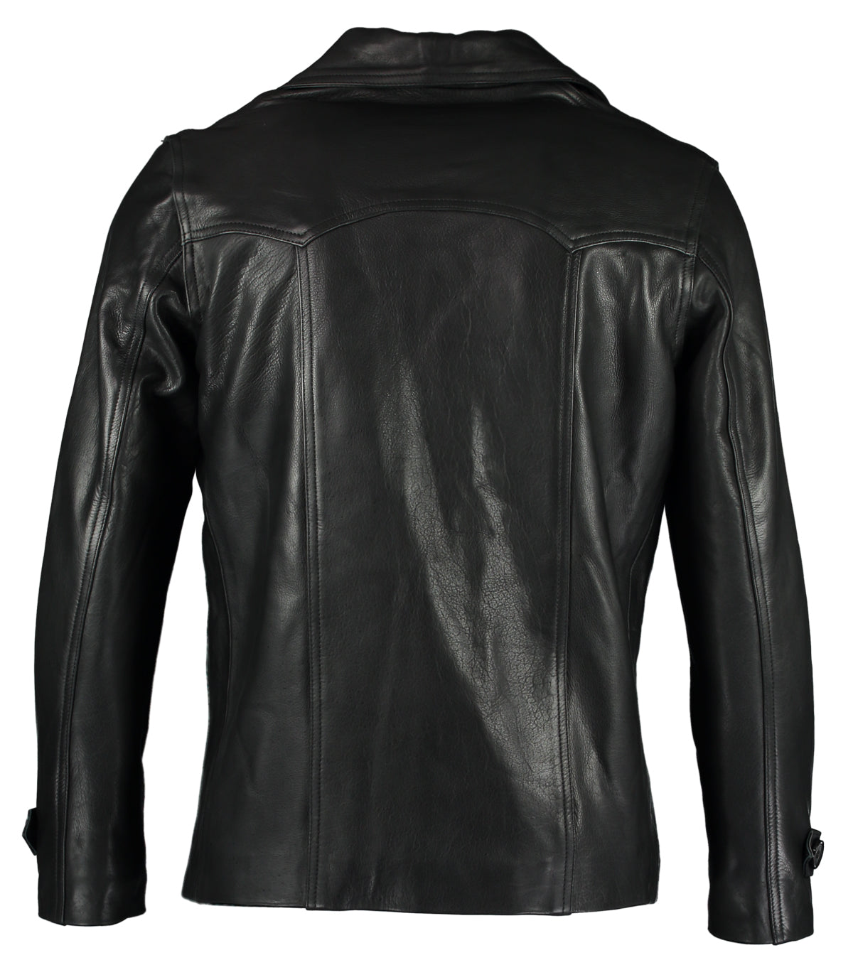mens leather jackets – cowhide heist antique long coat