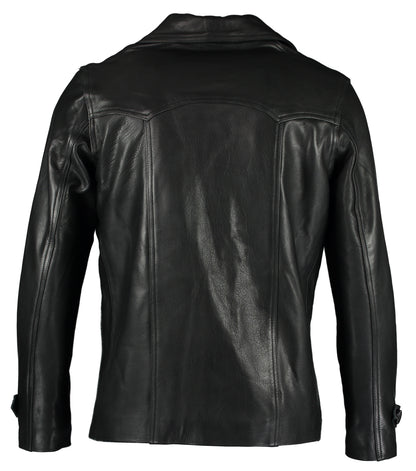 Mens Leather Jackets – Cowhide Heist Antique Long Coat