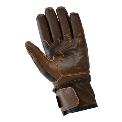 Motorcycle Gloves Premium Leather with Carbon Knuckle Armour