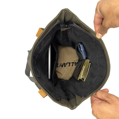 Canvas Rucksack for Travel, Work and Everyday Adventures