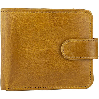 Leather Wallet RFID Trifold Genuine Men's Wallet with Gift Box