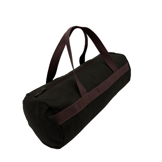 Heavy Duty Canvas Small Tool Bag | Cylindrical Electrician Pouch