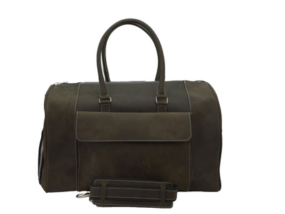 Leather Duffle Bag for Men – Spacious Travel, Gym & Weekend Bag