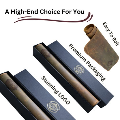 Premium Leather Desk Mat | Non-Slip Waterproof Desk Pad Protection