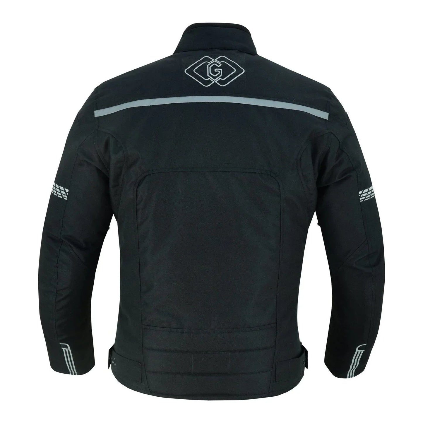 devon reflective motorcycle textile armoured waterproof jacket -
