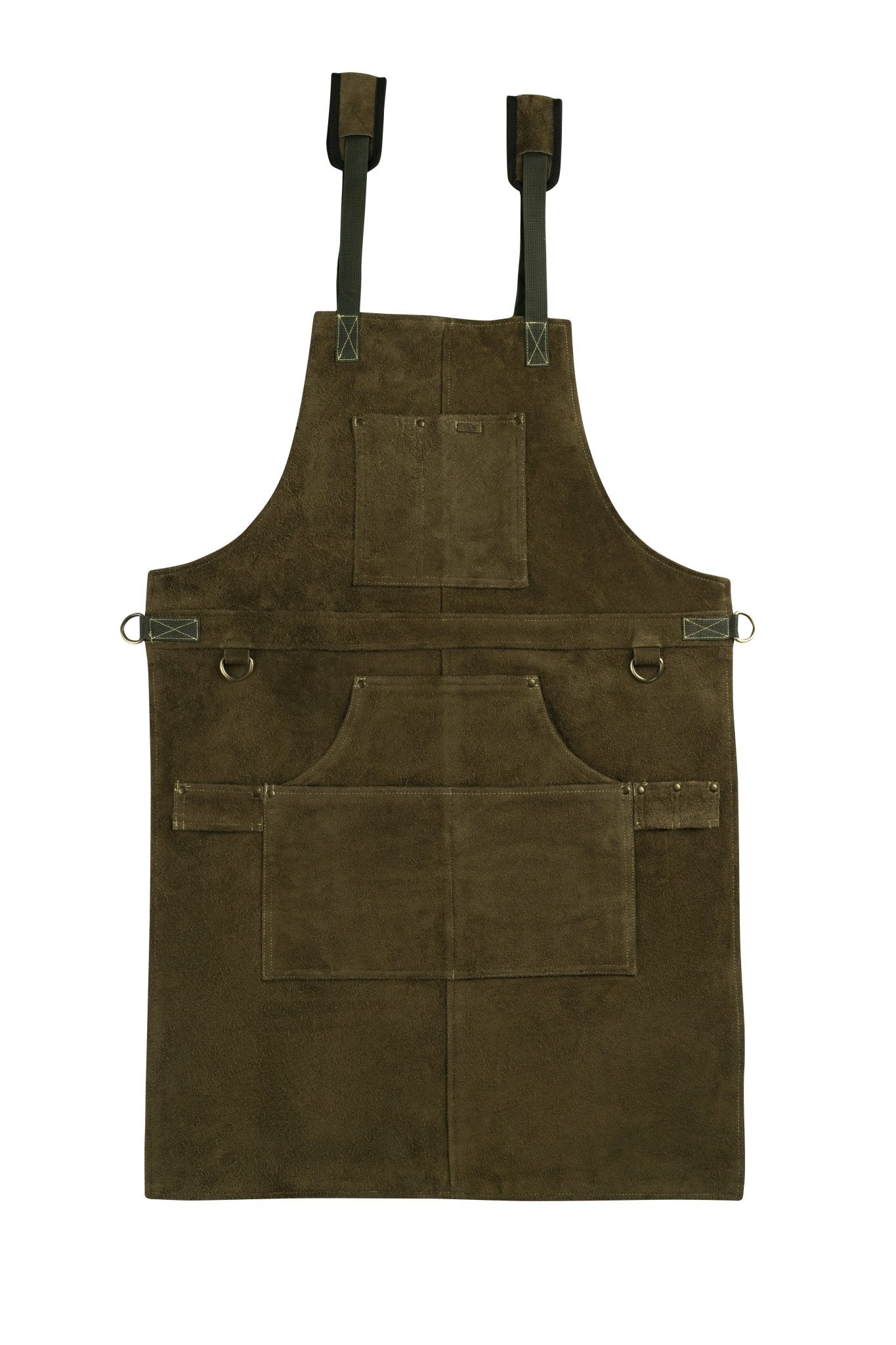 cowhide leather tool apron | heavy duty ideal for workshop workers