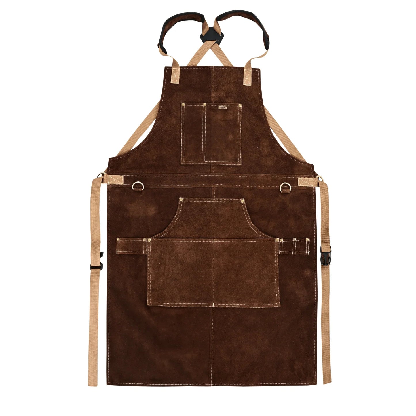 cowhide leather tool apron | heavy duty ideal for workshop workers