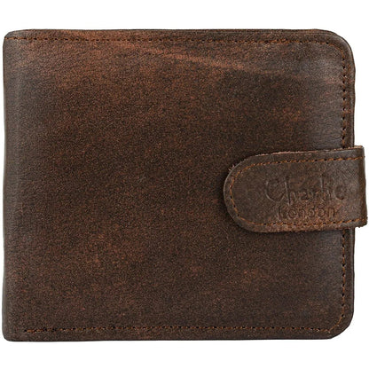 Leather Wallet RFID Trifold Genuine Men's Wallet with Gift Box