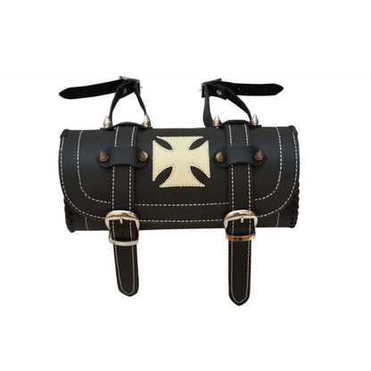 Motorbike Tool Bag with Iron Cross Design for Motorcycle Storage