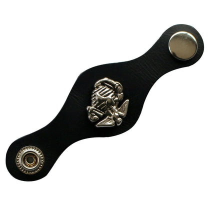 Leather Vest Extenders Plain & Badge Style for Motorcycle Vests