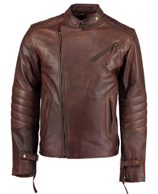 Leather Coats for Men – Kendal Premium Cowhide Designer Jacket