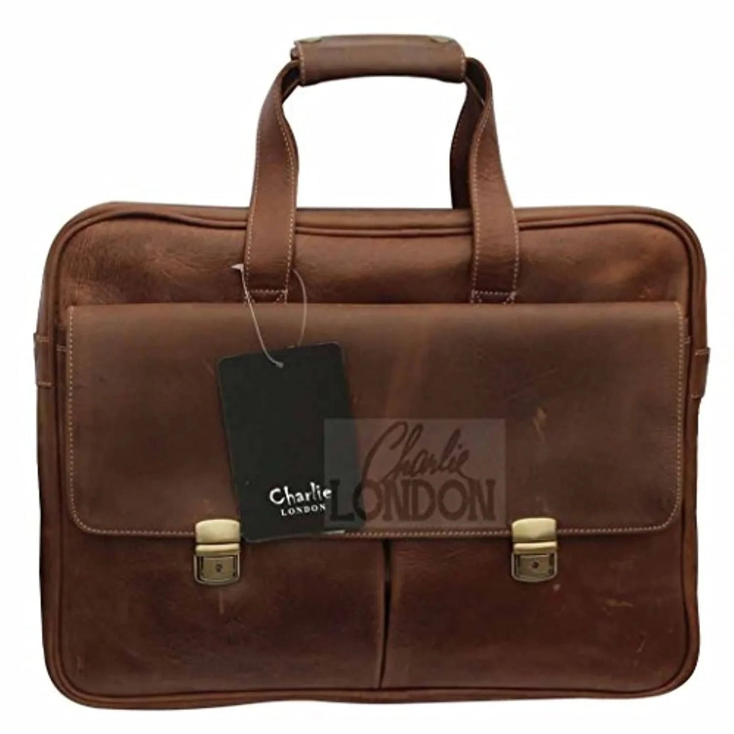 mens laptop bag – premium crazy horse leather messenger bag