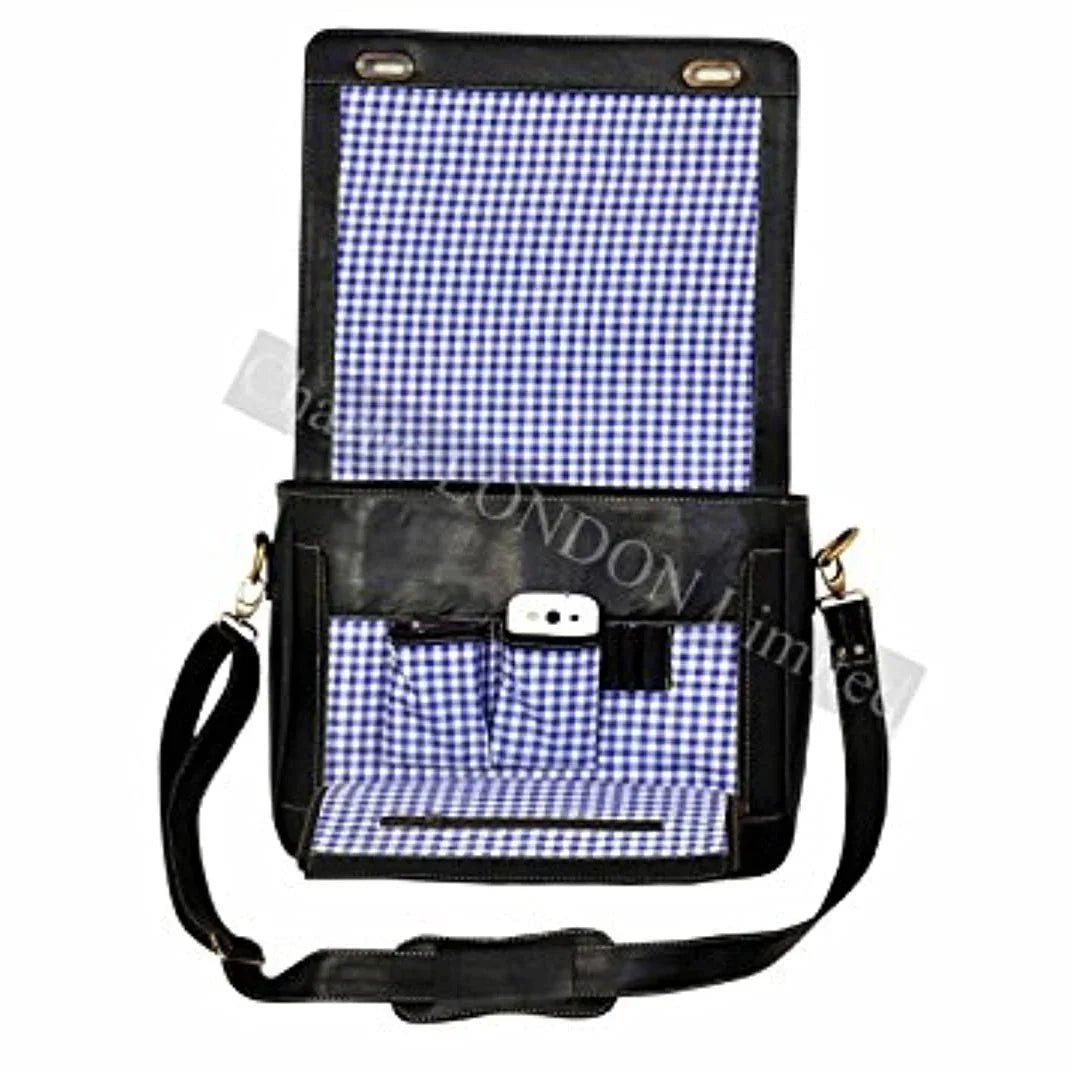 leather laptop macbook messenger bag – premium leather business bag