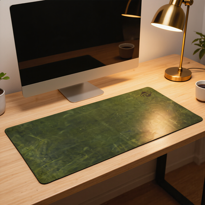 Premium Leather Desk Mat | Non-Slip Waterproof Desk Pad Protection