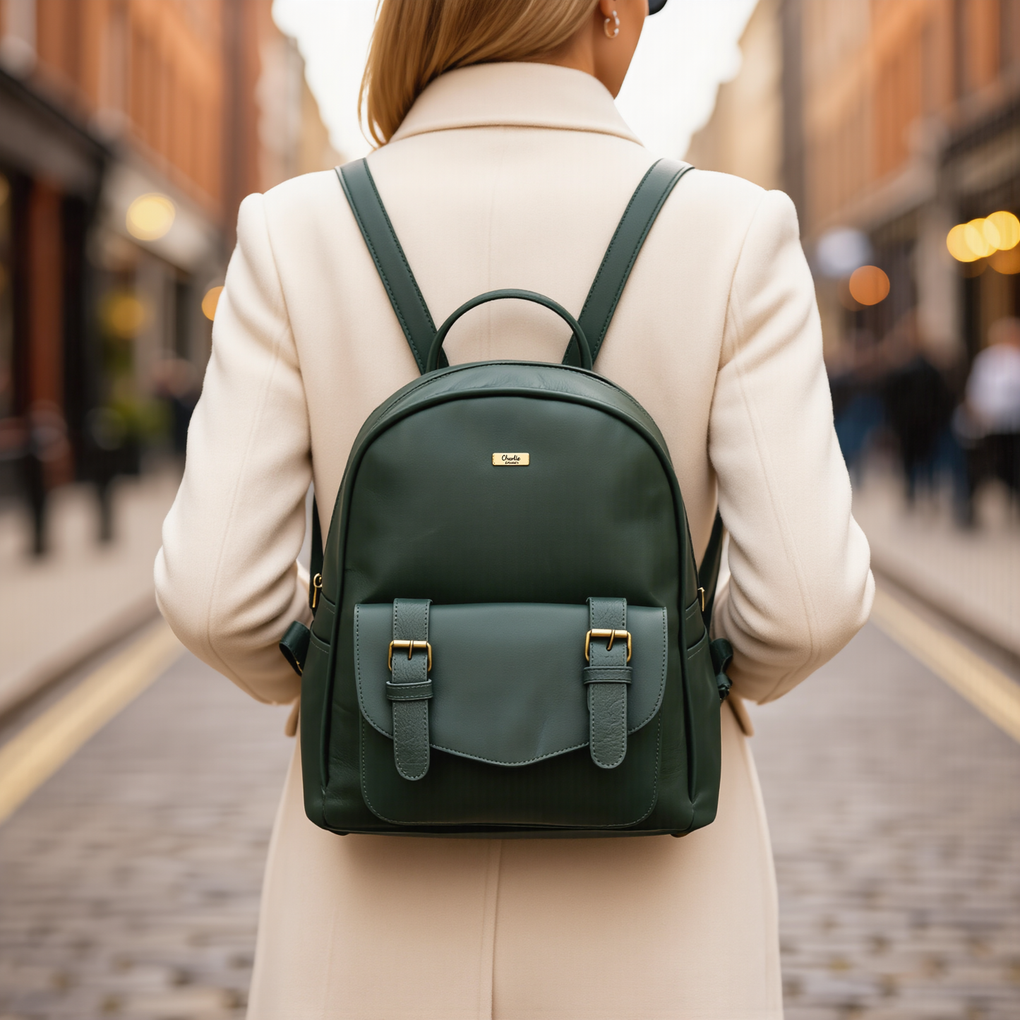 travel rucksack – premium genuine leather laptop backpack