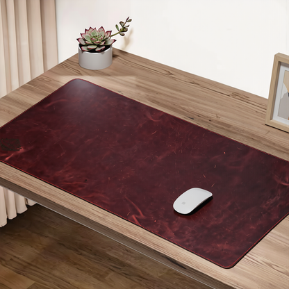 Premium Leather Desk Mat | Non-Slip Waterproof Desk Pad Protection