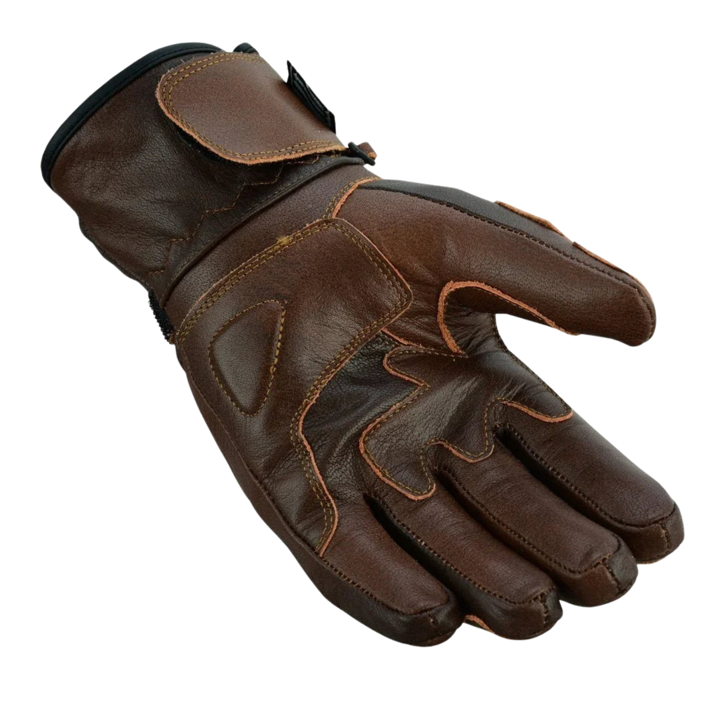 motorcycle gloves premium leather with carbon knuckle armour